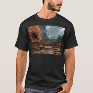 ザスカイアットウォルターズウィグルズシオン国立公園ユタ Tシャツ
