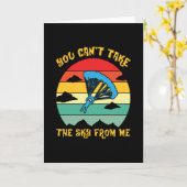 ザスカイダイバースカイダイビング カード (黄色い花)