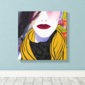 ザスカーフキャンバスアート キャンバスプリント (インサイチュ (ウッドフロア))