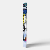 ザスキーパーティー – スキーとポール Case-Mate iPhoneケース (裏面 / 右)