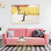 ザスキーヤー， c.1909 キャンバスプリント (インサイチュ (リビング))