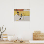 ザスキーヤー， c.1909 ポスター (キッチン)