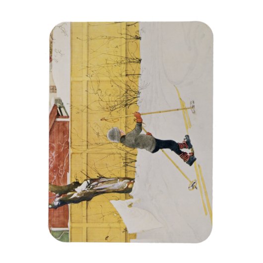 ザスキーヤー， c.1909 マグネット (縦)