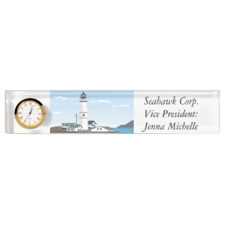 ザスクエアライトハウス –  デスクネームプレート