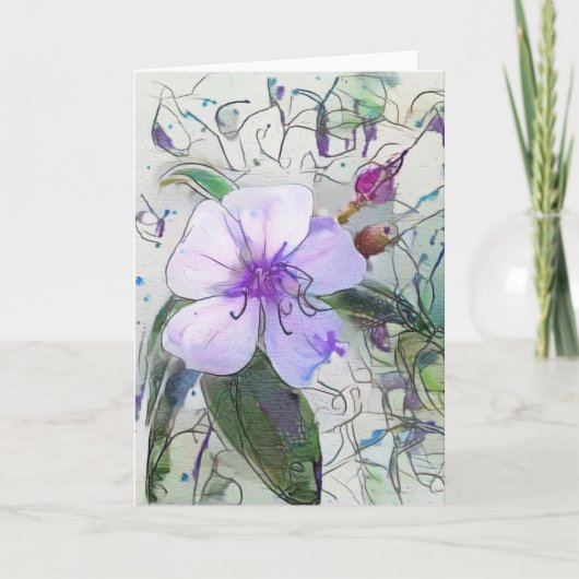 ザスクライゴシリーズ – 紫 カード (正面)