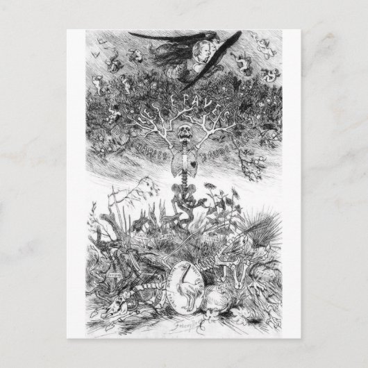 ザスクラップヴィンテージフェリシエンロップスポストカード ポストカード (正面)