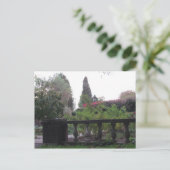 ザスクリットガーデンハガキ ポストカード (スタンド正面)