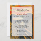 ザスクリームおもしろい- 50誕生日 招待状 (裏面)