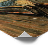 ザスクリームエドバードムンク ポスター (角)