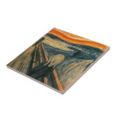 ザスクリームエドバードムンチモダン表現主義芸術 タイル (側面)