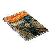 ザスクリームエドバードムンチモダン表現主義芸術 ノートブック (右側)