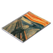 ザスクリームエドバードムンチモダン表現主義芸術 ノートブック (左側)