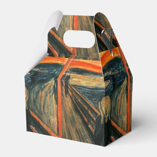 ザスクリームエドバードムンチモダン表現主義芸術 フェイバーボックス (裏面サイド)