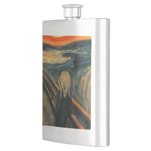 ザスクリームエドバードムンチモダン表現主義芸術 フラスク (左)