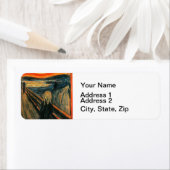 ザスクリームエドバードムンチモダン表現主義芸術 ラベル (インサイチュ)