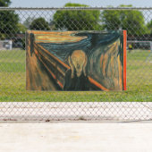 ザスクリームエドバードムンチモダン表現主義芸術 横断幕 (インサイチュ)