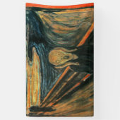 ザスクリームエドバードムンチモダン表現主義芸術 横断幕 (縦)