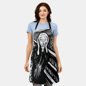 ザスクリームリトグラフ エプロン (着用した状態)