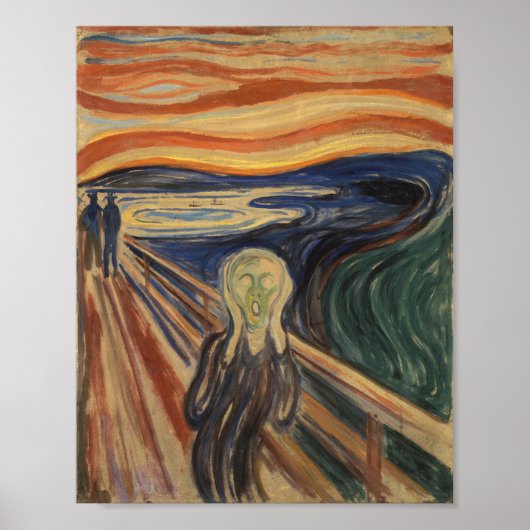 ザスクリーム絵画ズ – Edvard Munch - 1910 ポスター (正面)
