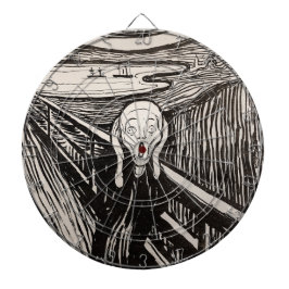 ザスクリーム（1895年）エドヴァードムンチウッドカットファインアート ダーツボード