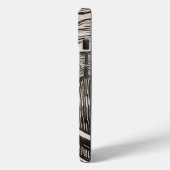 ザスクリーム(1895年)エドヴァードムンチウッドカットファインアート Case-Mate iPhoneケース (裏面 / 左)