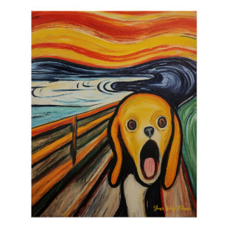 ザスクリーム – Beagle Dog 001 - Pall Munch ポスター