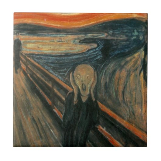 ザスクリーム – Edvard Munch タイル (正面)