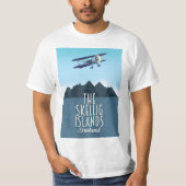 ザスケリグ諸島 Tシャツ (正面)