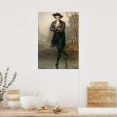 ザスケーター(ウィリアム・グラントポートレート) ポスター (キッチン)