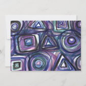 ザスケートボーダー招待状バー(ユダヤ教の)バル・ミツバーユダヤ人 招待状 (裏面)