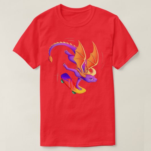 ザスケートボードドラゴン Tシャツ (デザイン正面)