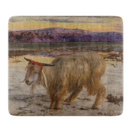 ザスケープヤギ(by William Holman狩り) カッティングボード