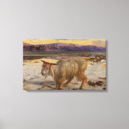 ザスケープヤギ(by William Holman狩り) キャンバスプリント