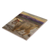 ザスケープヤギ(by William Holman狩り) タイル (側面)