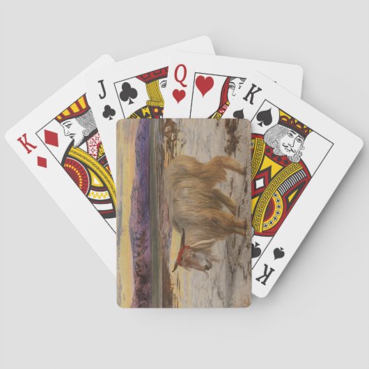 ザスケープヤギ(by William Holman狩り) トランプ (裏面)