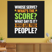 ザスコアピックボール愛好家 キャンバスプリント (インサイチュ (リビング))