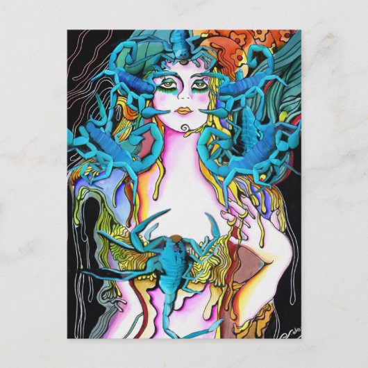 ザスコーピオンの女 ポストカード (正面)