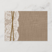 ザスタッ素朴フィッシュビーチ結婚式コレクション エンクロージャーカード (裏面)