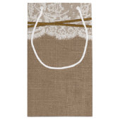 ザスタッ素朴フィッシュビーチ結婚式コレクション スモールペーパーバッグ (裏面)