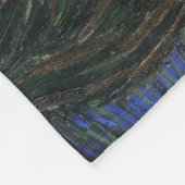 ザスタリーナイトバイヴァンゴッホ フリースブランケット (角)