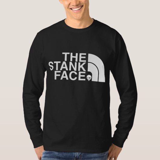 ザスタンク顔マウンテンバイク Tシャツ (正面)