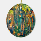 ザスターオブベツレヘムサークルオーナメント セラミックオーナメント (左)