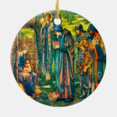 ザスターオブベツレヘムサークルオーナメント セラミックオーナメント (裏面)