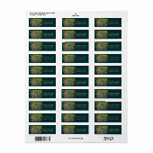 ザスターオブベツレヘム差出人住所ラベル ラベル (フルシート)