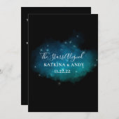 ザスターズアラインメント結婚式招待状 招待状 (正面/裏面)