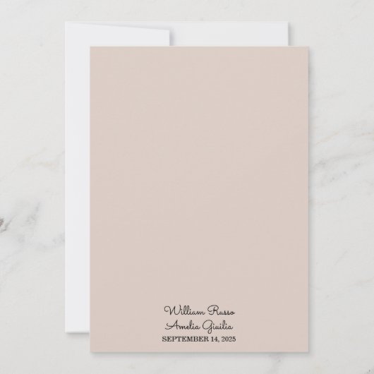 ザスターズグラムブライトパステルグラデーショングリッター結婚ズ 招待状 (裏面)