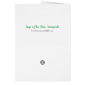 ザスターズサラスワティカードのセージ (裏面)