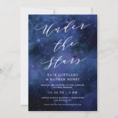 ザスターズシック宇宙天文学スターズ結婚ズ 招待状 (正面)