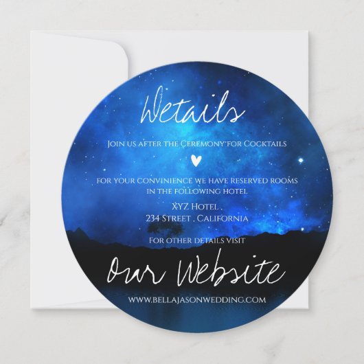 ザスターズナイトスカイスター結婚リー詳細 (正面)