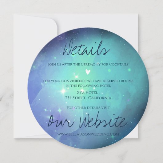 ザスターズナイトスカイスター結婚リー詳細 (正面)